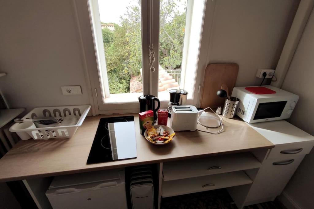 Le Jasmin Airconditioned Studio With Swimming Pool Leilighet Marseille Eksteriør bilde